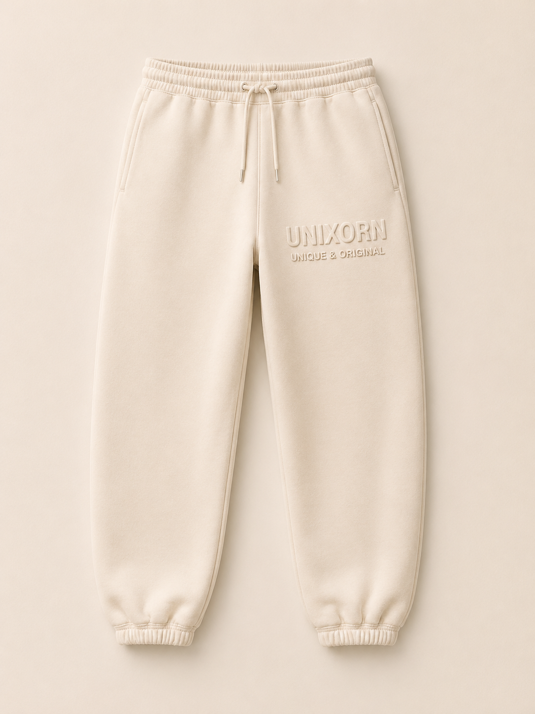 Cream Sweatpants